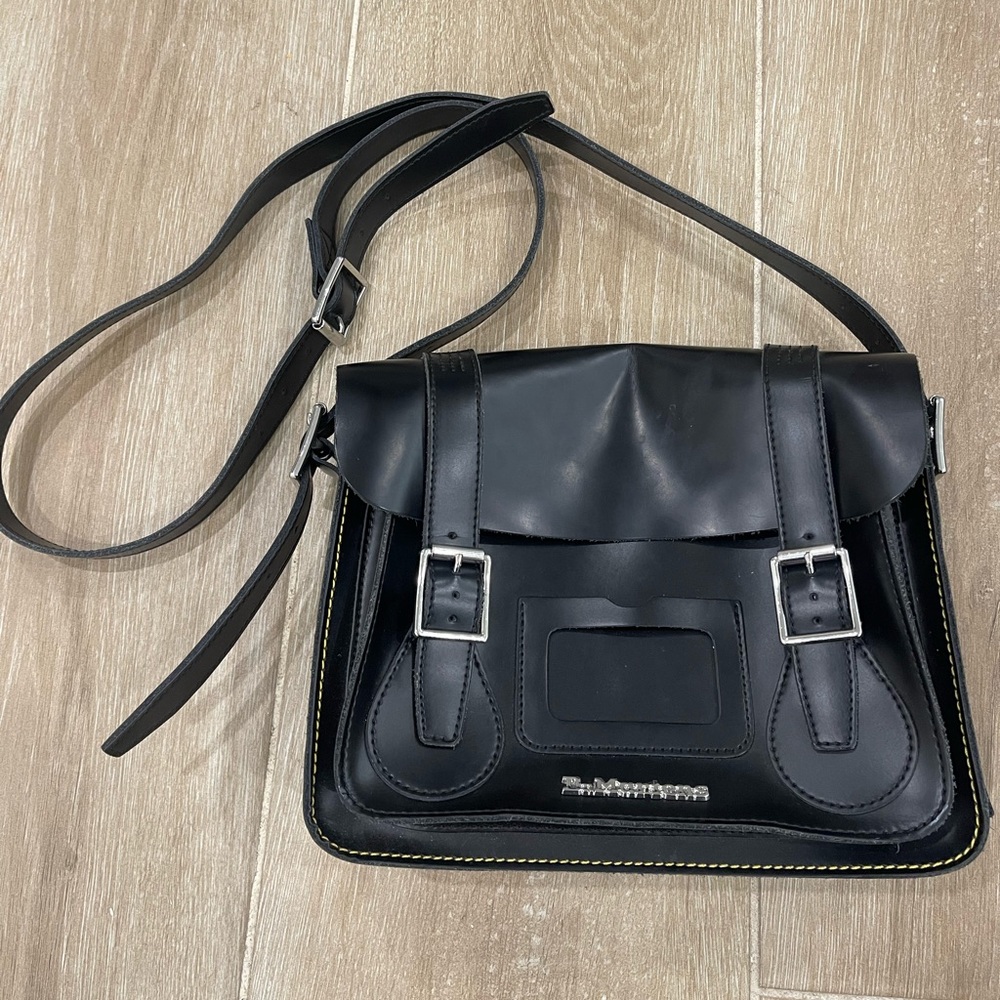 Dr. Martens 11 Inch Leather Messenger